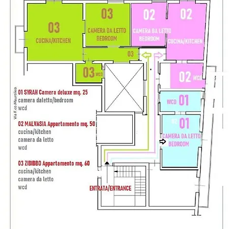 Barrique Guest House Free Taxi From The Airport One Way Palermo Exterior photo